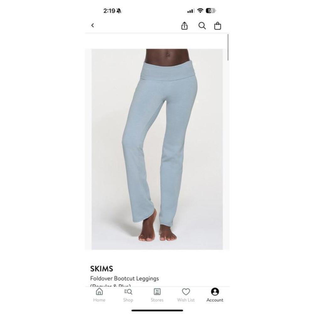 Skims Foldover Bootcut Leggings [COPY]
